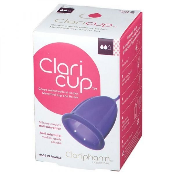 COUPE MENSTRUELLE CLARICUP ANTIMICROBIENNE