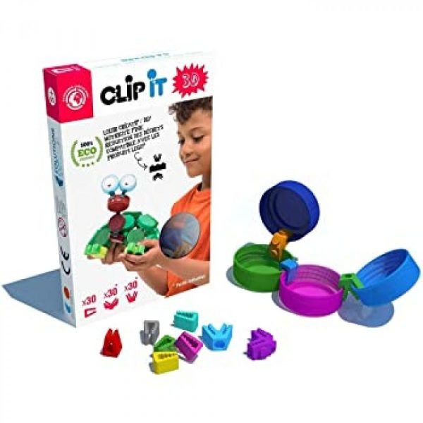 CLIP IT - BOITE DE 90 CLIPS (2D et 3D)