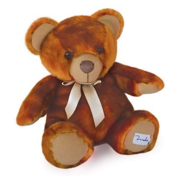 L'OURS MAILOU MARRON - 35CM