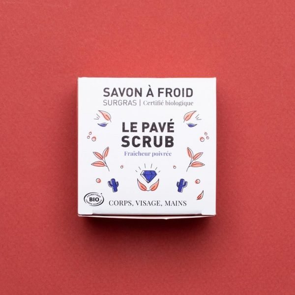 LE PAVE SCRUB - SAVON A FROID SURGRAS - 90g