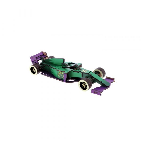 FORMULE 1 EN BOIS - VERTE