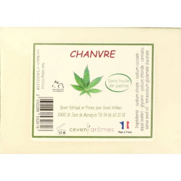 SAVON SOLIDE LAIT DE CHANVRE