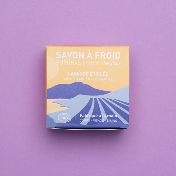 LAVANDE ETOILEE - SAVON A FROID - 90g