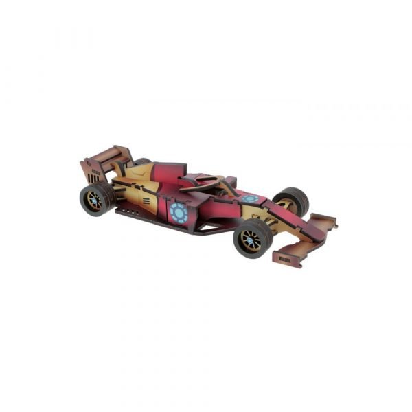 FORMULE 1 EN BOIS - ROUGE