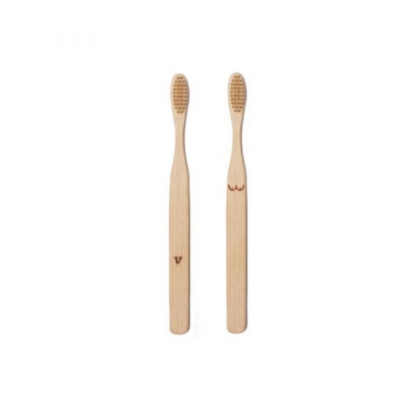 BROSSE A DENTS BAMBOU NUDITE X2