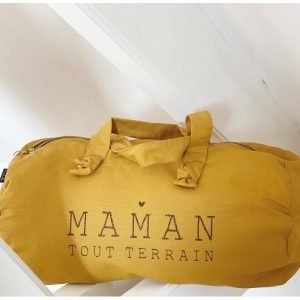 SAC POLOCHON MOUTARDE MAMAN TOUT TERRAIN