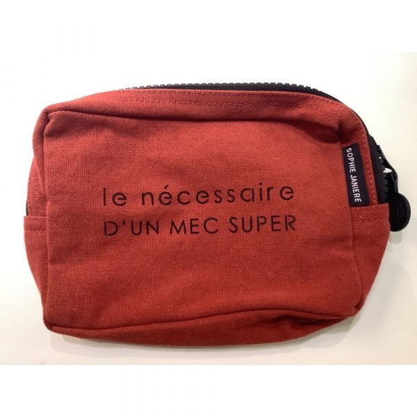 TROUSSE EMILE PM - LE NÉCESSAIRE UN MEC SUPER