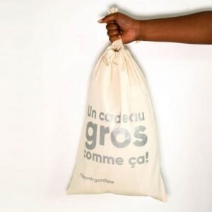 GRANDE POCHETTE CADEAU RÉUTILISABLE - GROS COMME ÇA