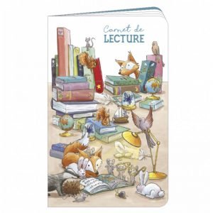 CARNET DE LECTURE 11X18 FORÊT DE LIVRES
