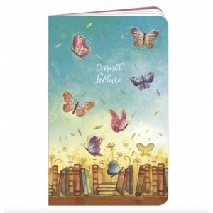 CARNET DE LECTURE 11X18 LES PAPILLONS