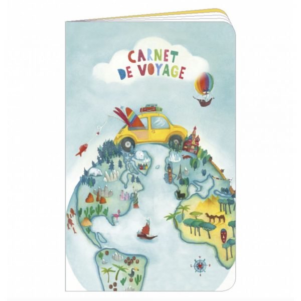CARNET DE VOYAGE 11X18 AROUND THE WORLD