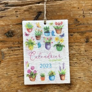CALENDRIER 2023 A PLANTER FLEURS