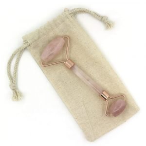 ROULEAU DE QUARTZ ROSE MASSEUR