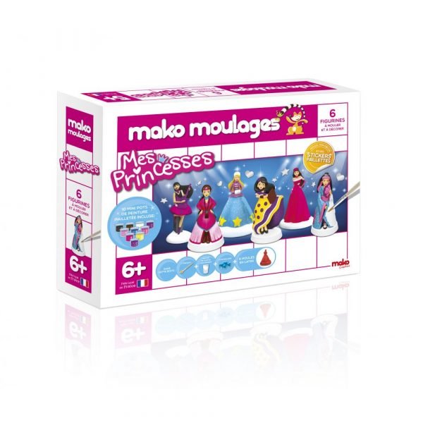 COFFRET 6 MOULES - MES PRINCESSES