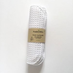 ESSUIE-TOUT COTON NID D'ABEILLE (x5)