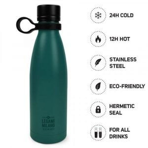 BOUTEILLE ISOTHERME - BLEU PETROLE