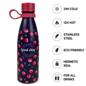 BOUTEILLE ISOTHERME - CERISE
