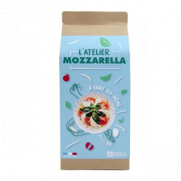 L'ATELIER MOZZARELLA AU BASILIC BIO