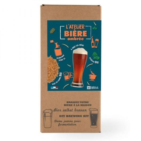 COFFRET BRASSAGE 4L TOUT GRAIN BIERE AMBREE