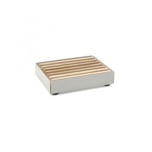 PORTE SAVON BOIS ET METAL