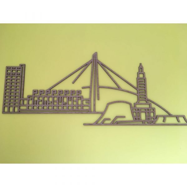 SKYLINE BOIS 80 CM - LE HAVRE