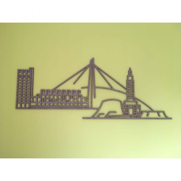 SKYLINE BOIS 80 CM - LE HAVRE