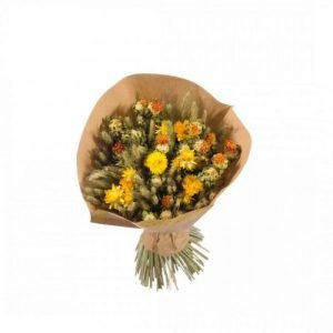 BOUQUET L JAUNE/ORANGE D25
