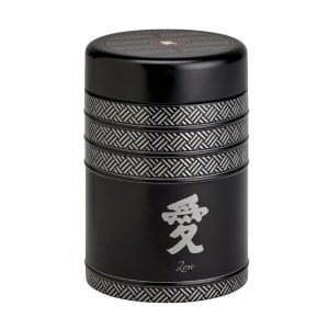 BOITE METAL KYOTO NOIR 125g