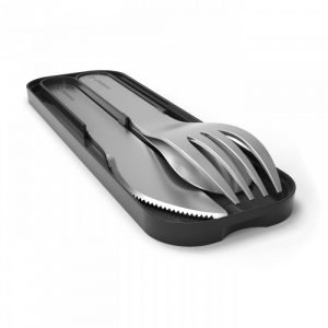 MB Pocket noir Onyx - Le set de couverts nomad