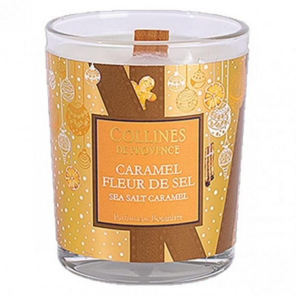 BOUGIE 75G CARAMEL FLEUR DE SEL