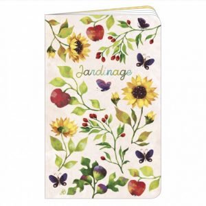 CARNET DE JARDINAGE 11X18 LES TOURNESOLS