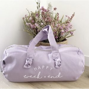 SAC POLOCHON - HAPPY WEEK-END - LILAS