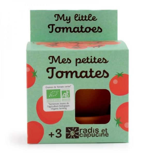 MES PETITES TOMATES - POT TERRE CUITE 8 CM