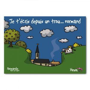 CARTE POSTALE - TROU NORMAND