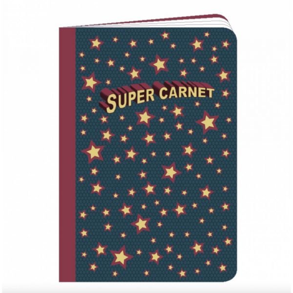 CARNET 10.5X15 STARS