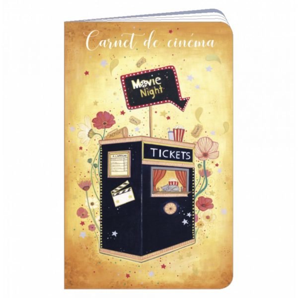 CARNET DE CINÉMA 11X18 MOVIE NIGHT
