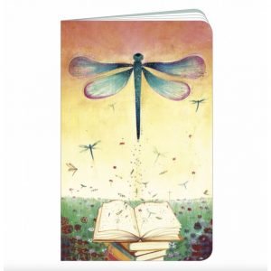 CARNET DE DESSIN 11X18 LIBELLULE