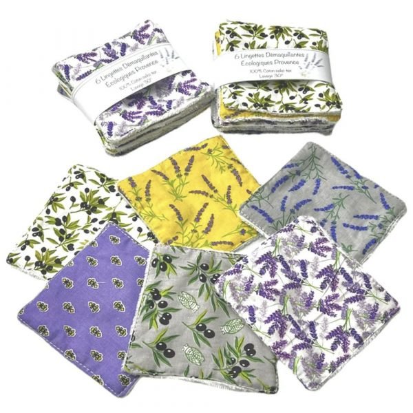 6 LINGETTES ECOLOGIQUES PROVENCE PM