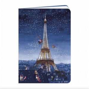 CARNET 10X15 LA TOUR EIFFEL
