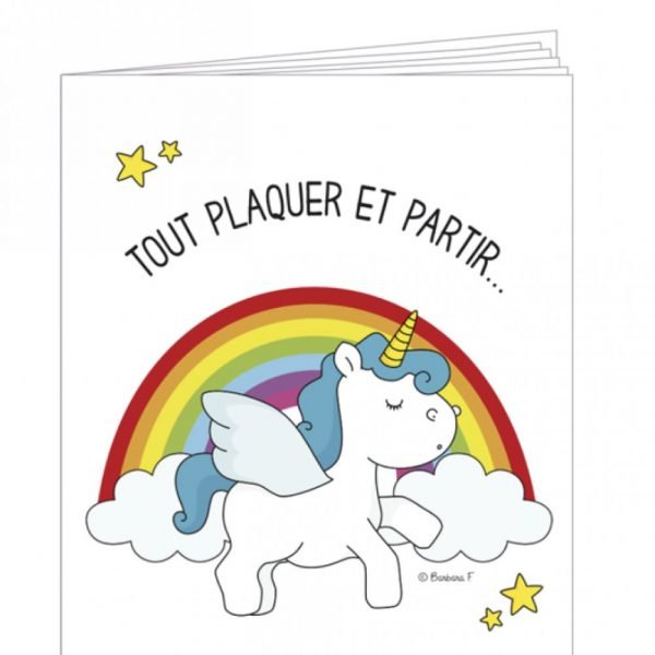 CARNET 10X15 ELEVER DES LICORNES