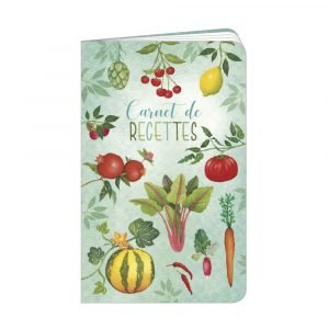 CARNET DE RECETTE MILA 11x18 CM - MON POTAGER