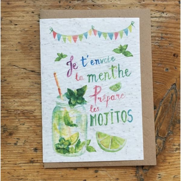 MOJITOS CARTE A PLANTER
