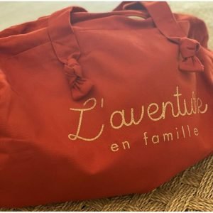 SAC POLOCHON TERRACOTTA L'AVENTURE EN FAMILLE