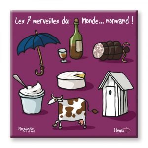 DESSOUS DE PLAT - LES 7 MERVEILLES DU MONDE