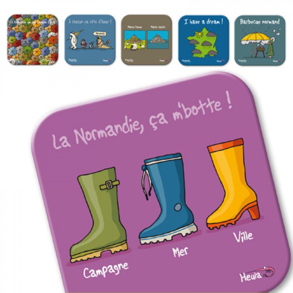 SET DE 6 SOUS-VERRES - CLASSIQUE