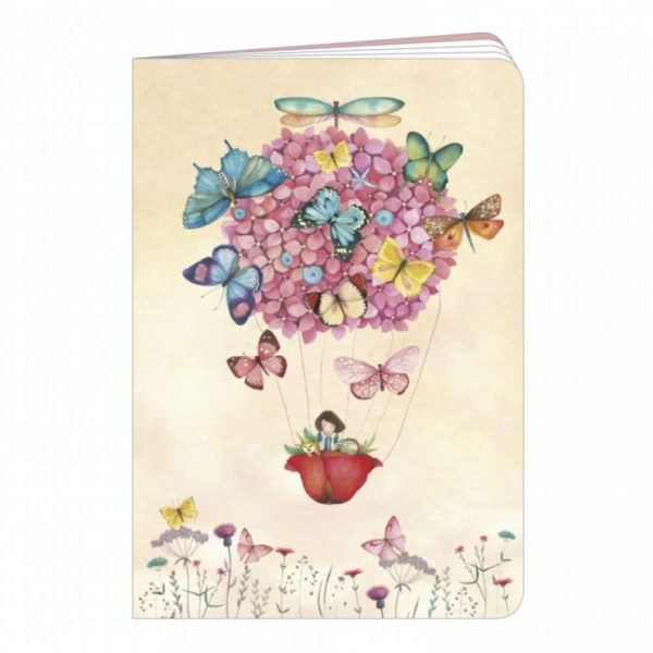 CARNET 10X15 BUTTERFLIES