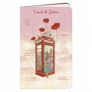 CARNET DE LECTURE 11X18 TÉLÉPHONE