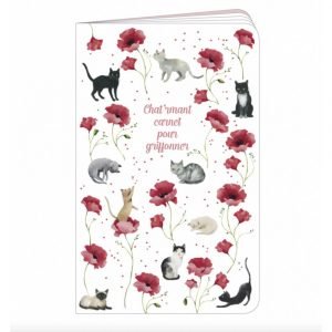 CARNET DE DESSIN 11X18 CATS