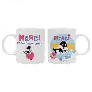 MUG - LOONEY TUNES - Grosminet, merci de tout mon coeur