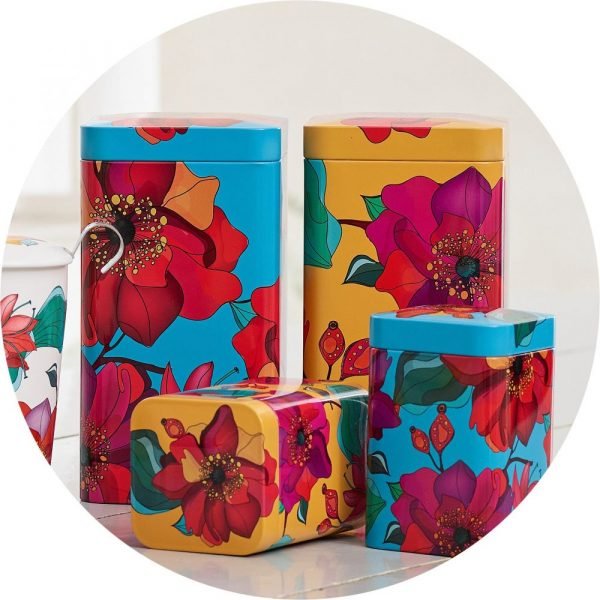 BOITE METAL - COQUELICOTS 500G